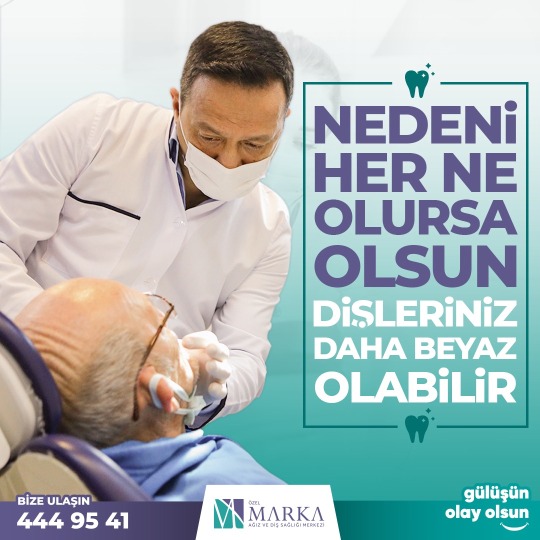 Dişleriniz Daha Beyaz Olabilir!